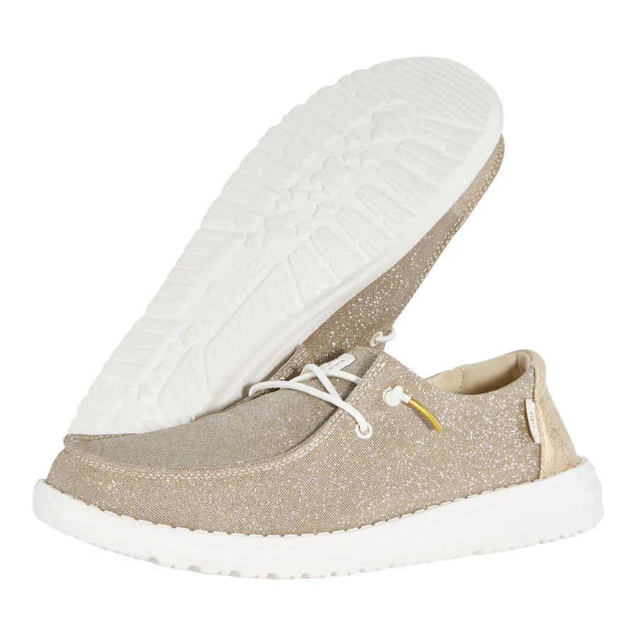 Wendy Metallic Sparkle Gold