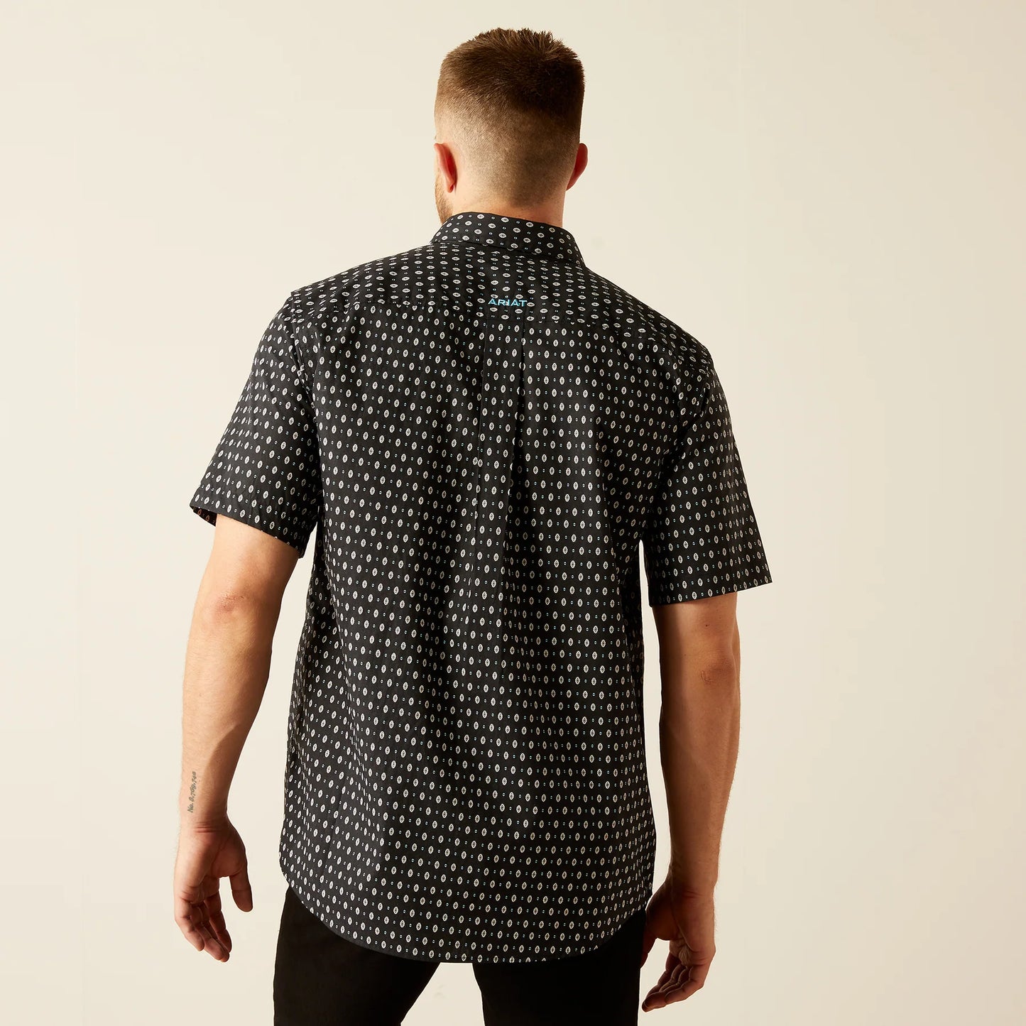 Men's Ariat Steele SS Shirt Black