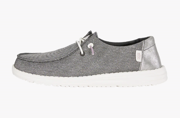 Wendy Metallic Sparkle Charcoal