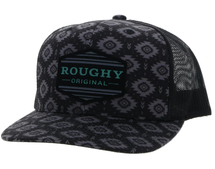 YOUTH "TRIBE" BLACK W/ AZTEC PRINT HAT