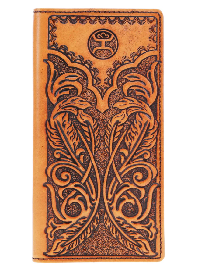 “Phoenix” Tooled Leather Rodeo Wallet