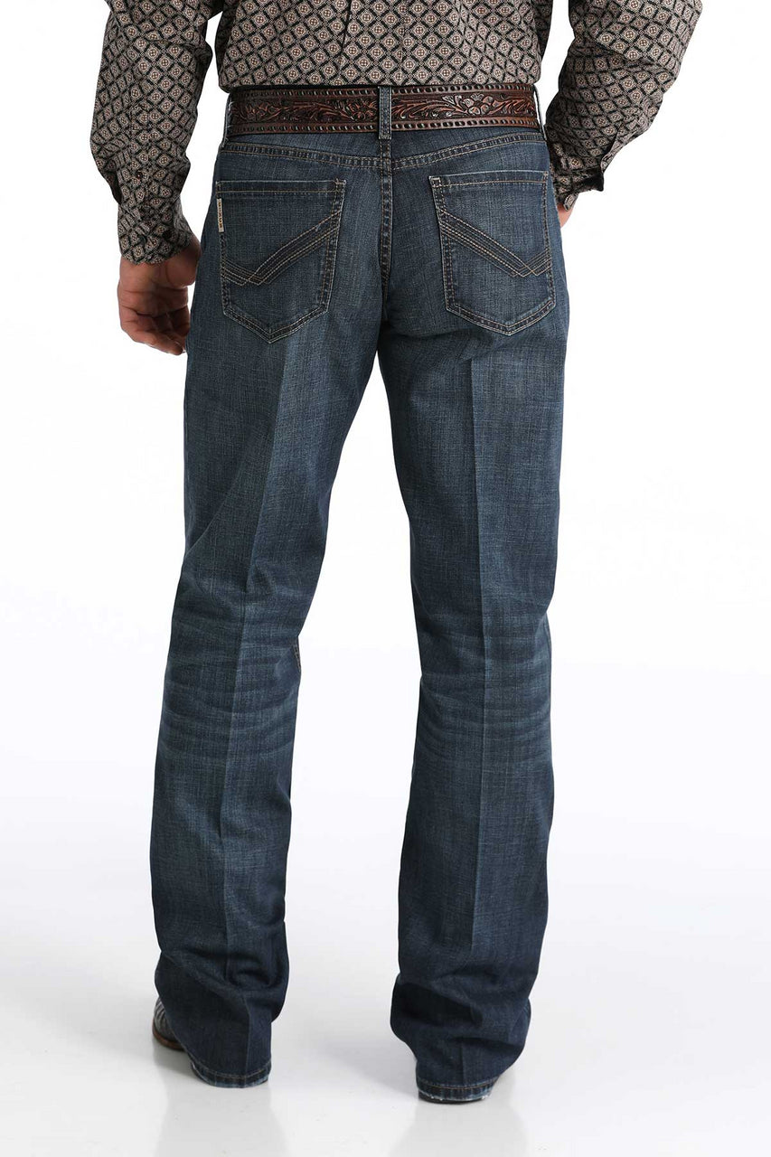 Cinch Grant Relaxed Boot Cut Jeans - Medium Stone