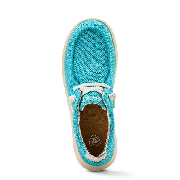 Women’s Ariat Hilo Shoes - Turquoise Mesh