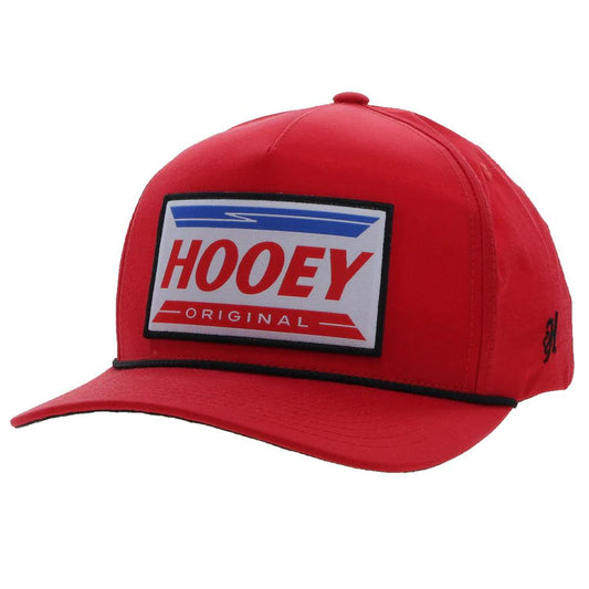 Hooey Red Splitter Cap 🧢