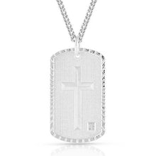 Load image into Gallery viewer, God&#39;s Soldier Warrior Collections Dog Tag Necklace
