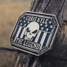 Load image into Gallery viewer, Legendary Attitude Belt Buckle Chris Kyle
