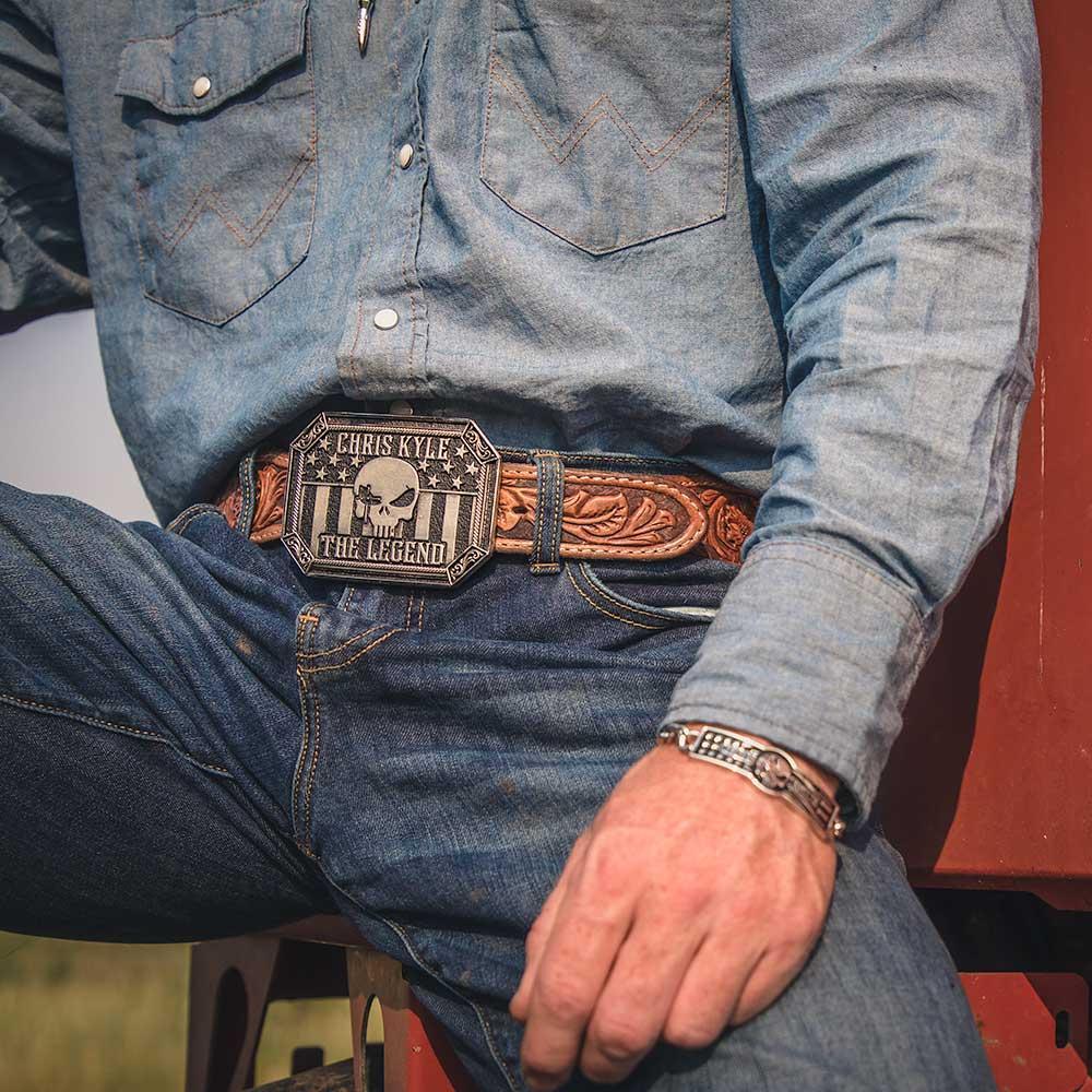 Legendary Attitude Belt Buckle Chris Kyle