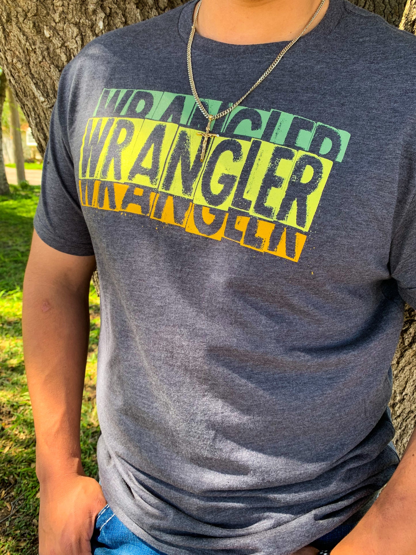 Men's Wrangler Collage Graphic Tee