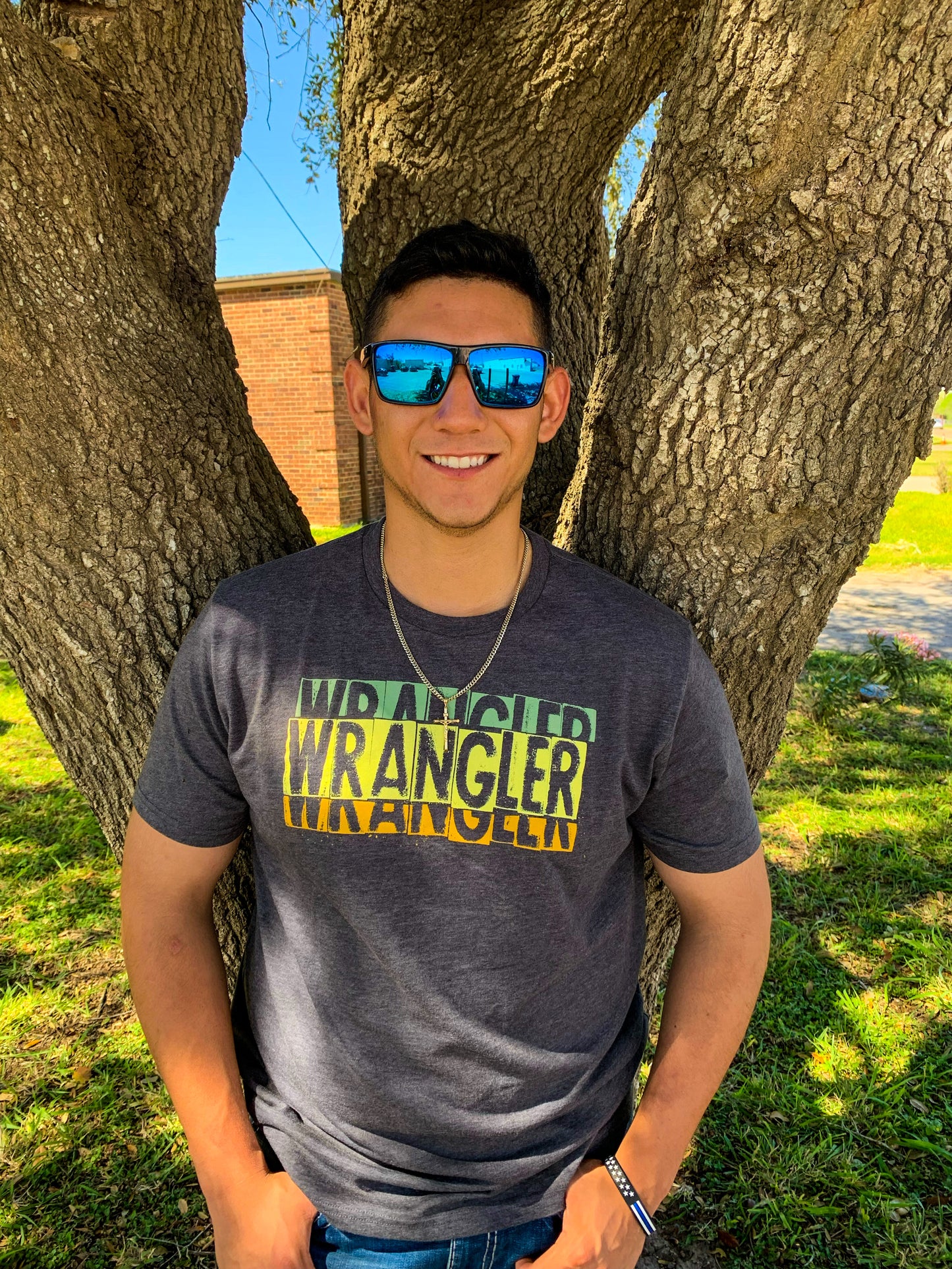 Men's Wrangler Collage Graphic Tee
