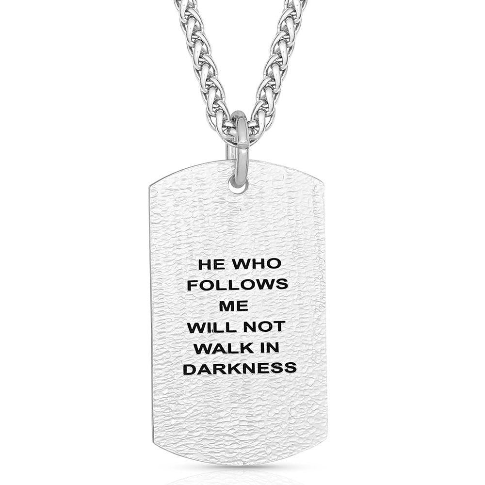 Montana Silversmiths Light Dog Tag Necklace