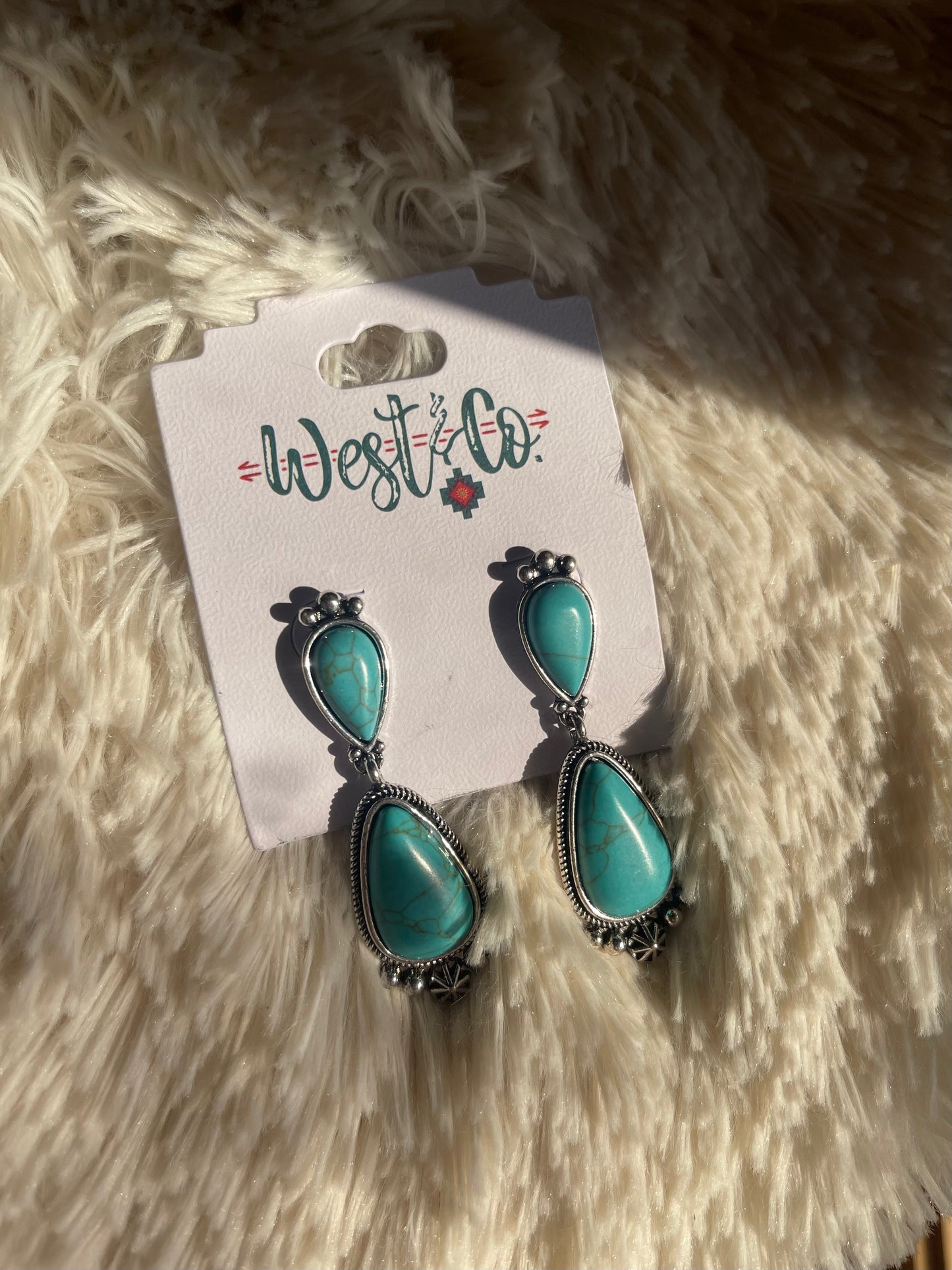 Country Teardrop Earrings