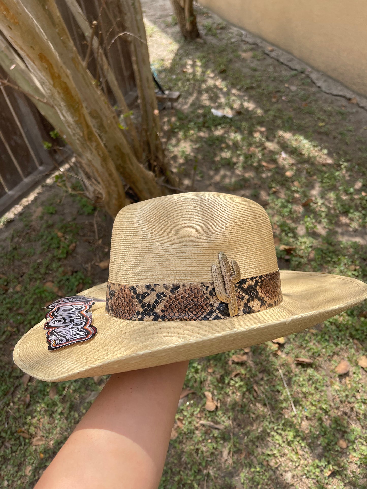 š¤ Saguaro Snake Print Cactus Hat