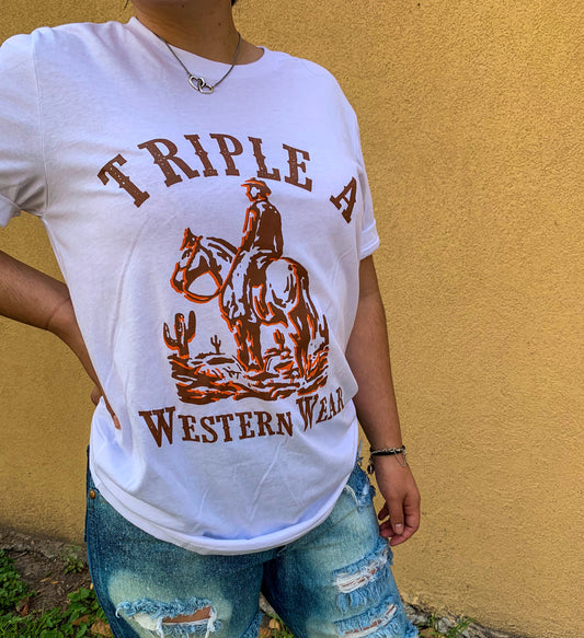 Triple A Cowboy Tee