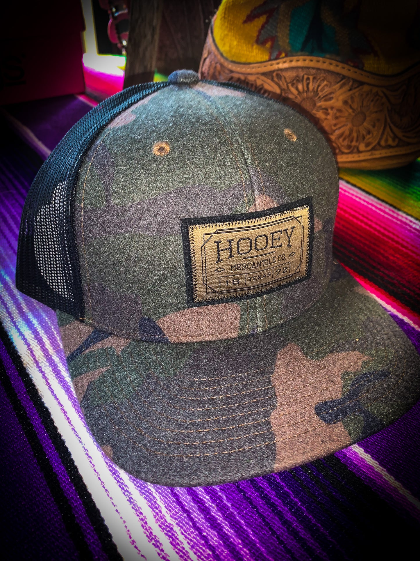 Doc Hooey Camo/Black Cap