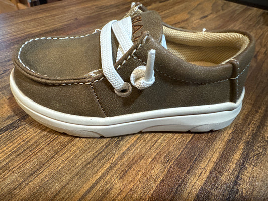 Ariat Lil' Stompers Brown Bomber Cruisers