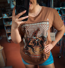 Load image into Gallery viewer, Women’s Wrangler Buckin’ Tee
