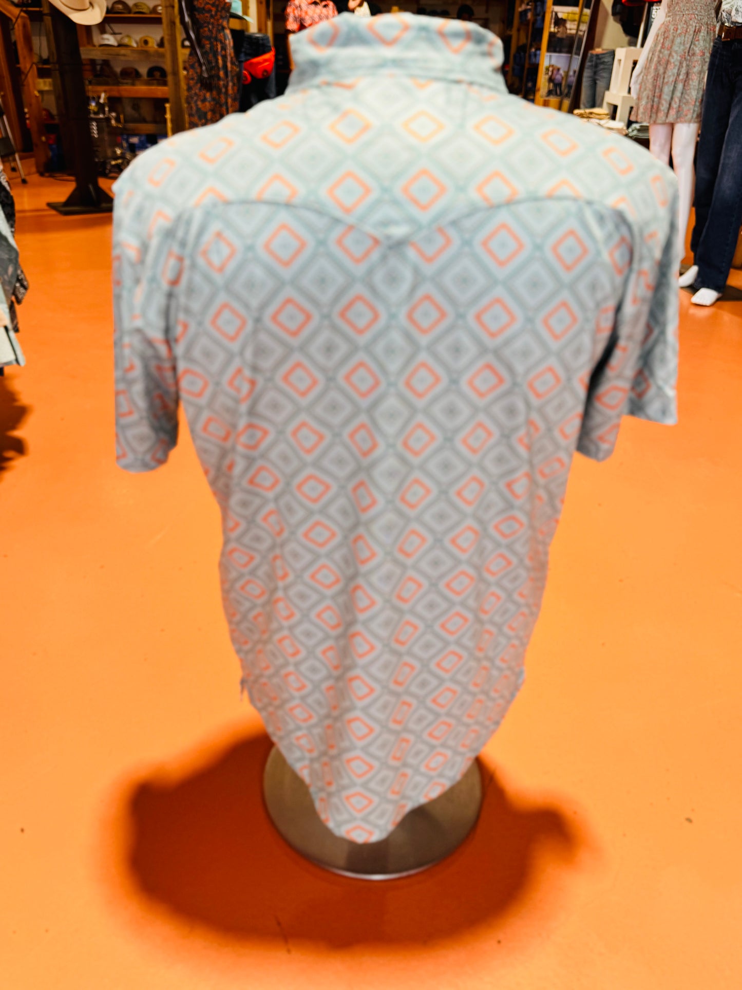 Red Dirt Blue Tribal Polo SS 👕