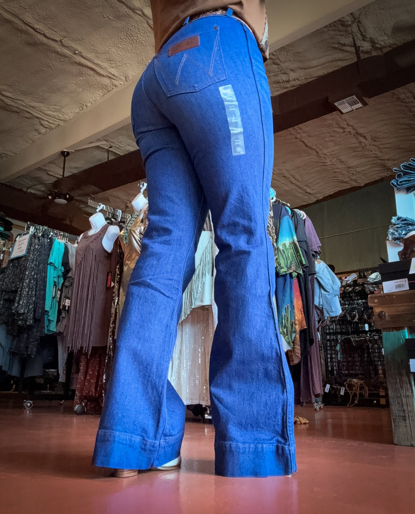 Wrangler Women's Blue Baby Jeans
