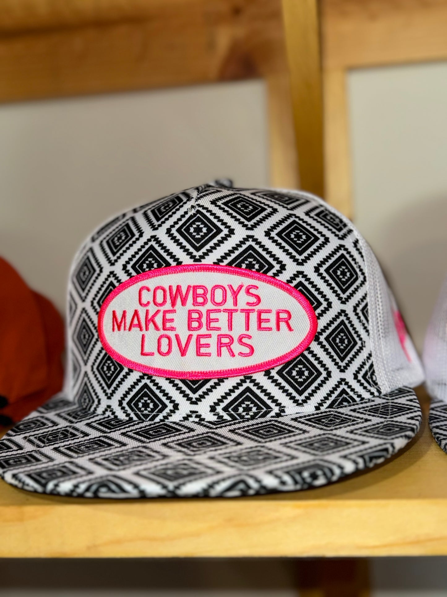 Cowboys Make Better Lovers (Black Aztec)