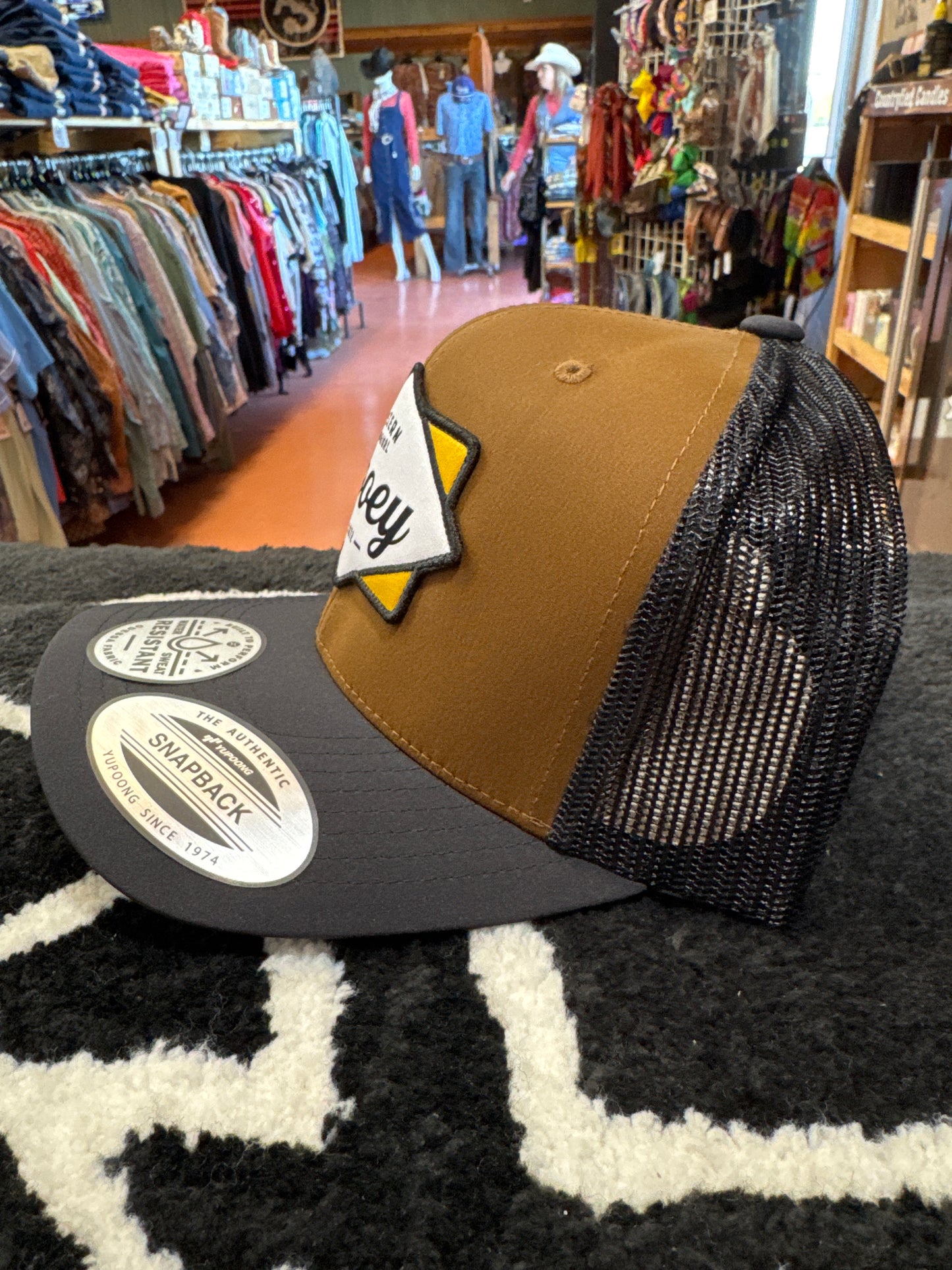 Hooey Diamond Brwn/Blk Cap