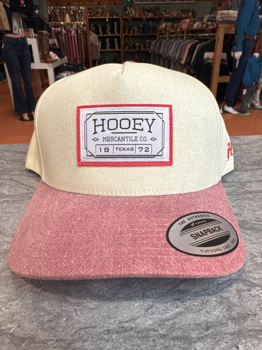 Hooey Doc White/Maroon Cap