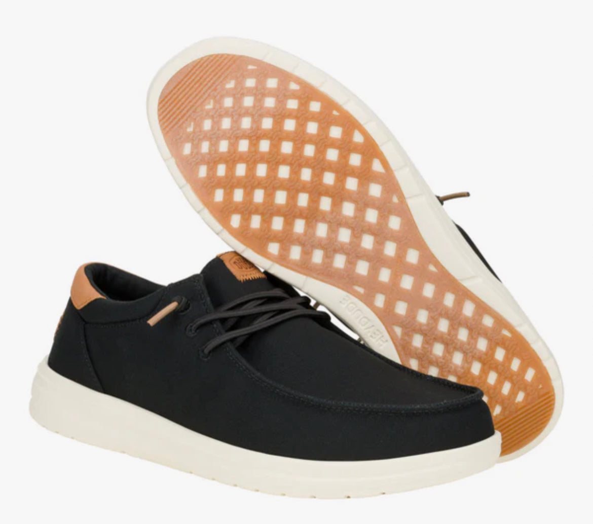 Men's Paul Canvas Shoe - Black