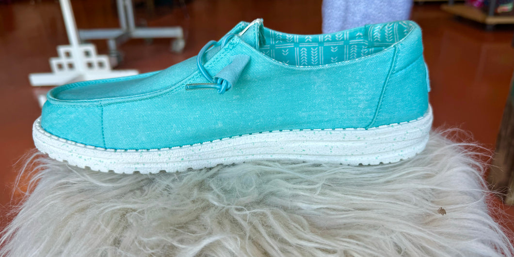 Wendy Stretch Canvas Turquoise