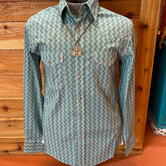 Wrangler 20X Diamond Teal LS