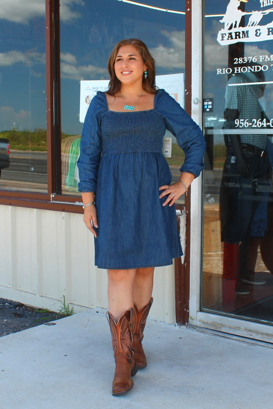 Wrangler Women’s Denim Dress- Retro