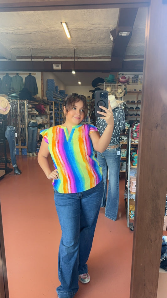 Emily Wonder Rainbow Top