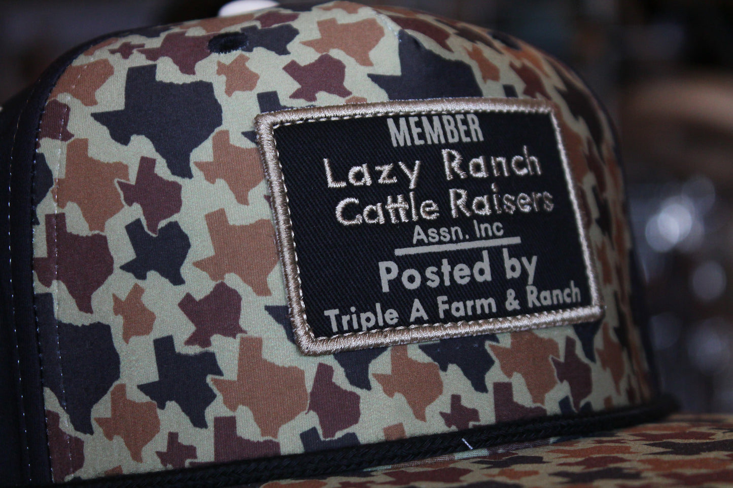 Lazy Ranch Cattle Raisers- Camo FLASH SALE