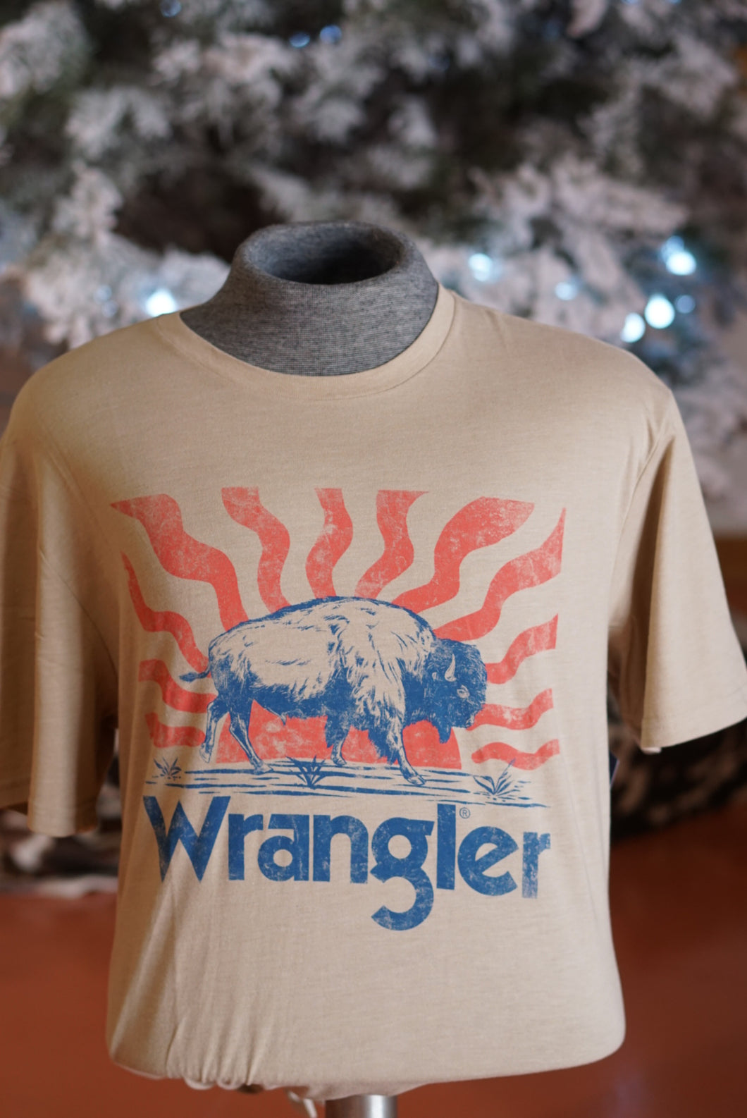Wrangler Bison Waves Tee