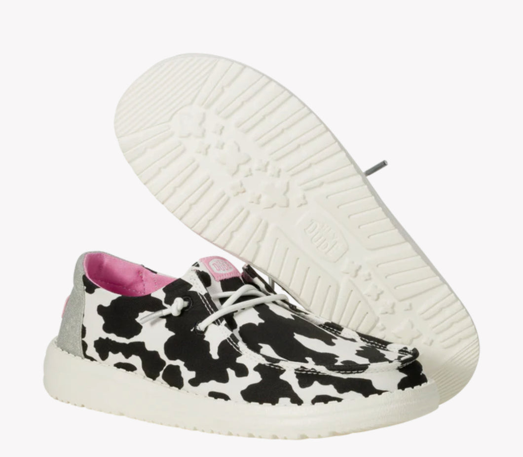 Wendy Cowgirl Sparkle- Blk/White