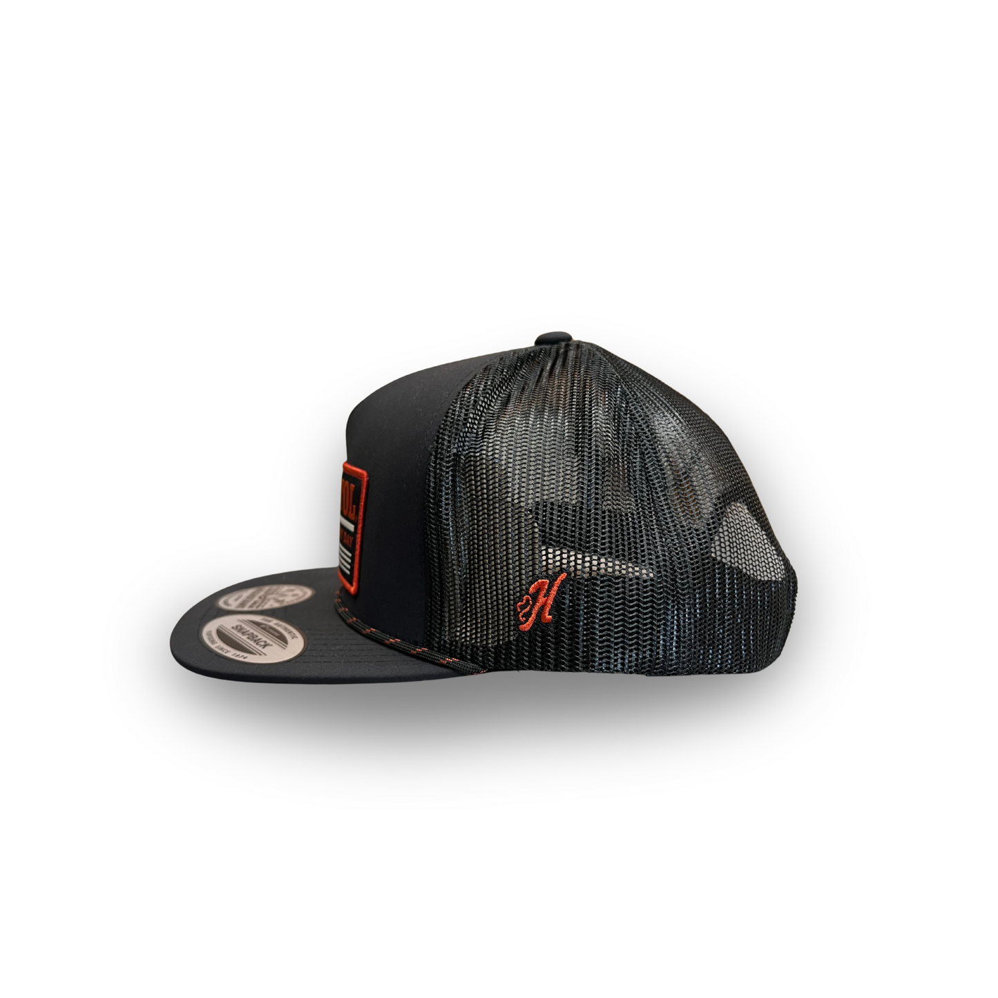 Hooey Resistol Blk/Red Cap