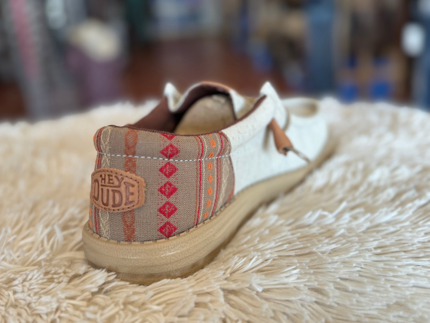 Wally Funk Vintage Blanket Off White