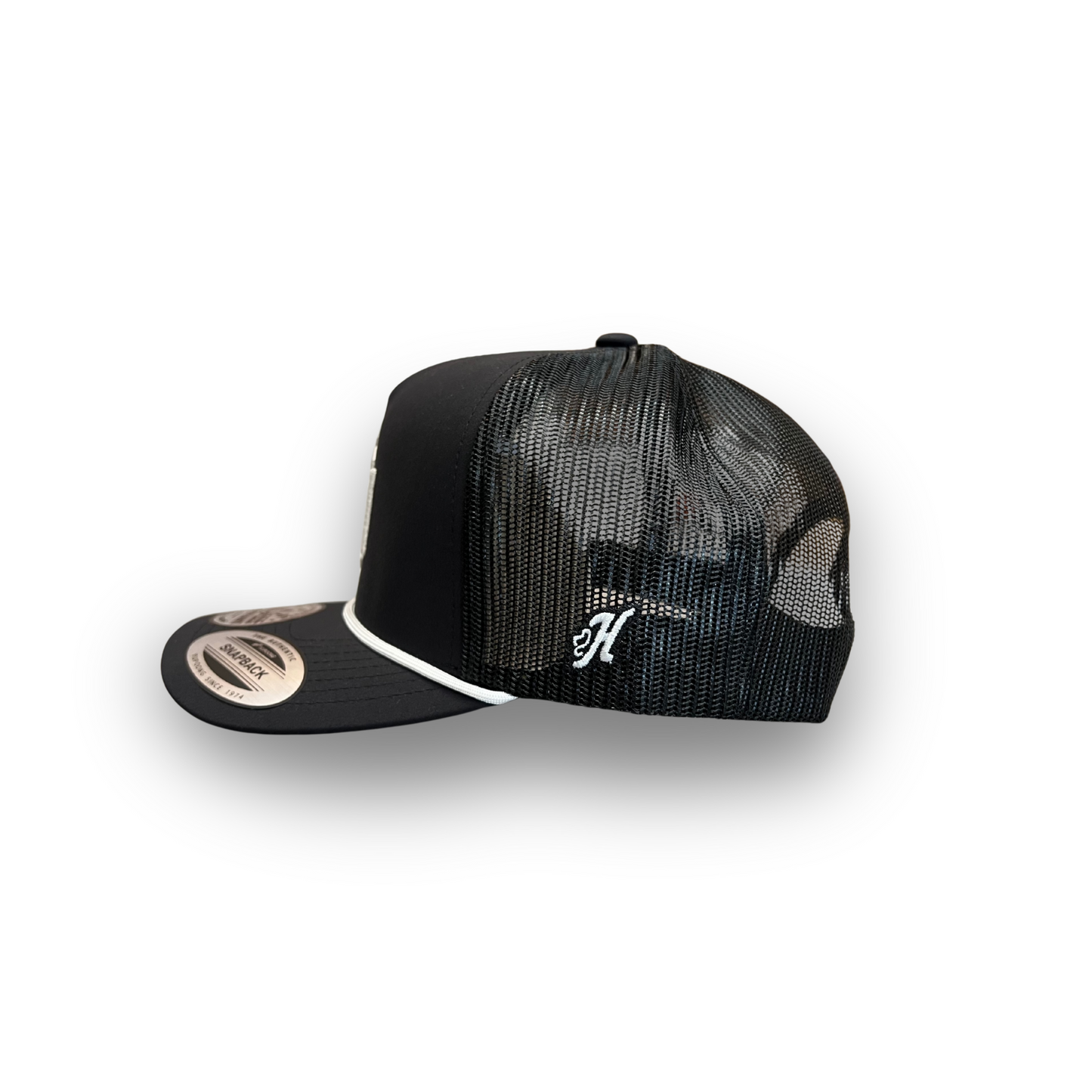 Hooey Shad Mayfield Cap (Blk/Wht)