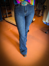 Load image into Gallery viewer, Judy Blue Dark Wash Vintage Flare Jeans
