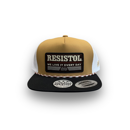 Hooey Resistol Tan/White Cap 🧢