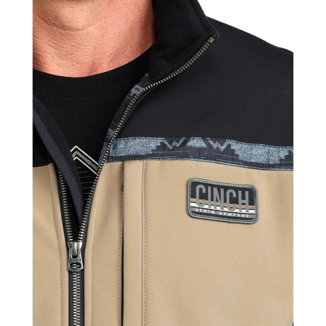 Cinch Men's Multi Colorblock Bonded Jacket