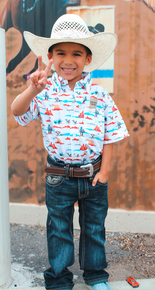 Ariat Boys Scout White