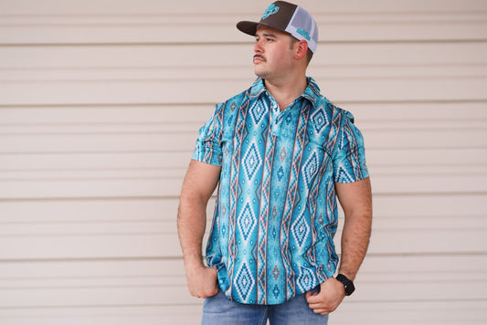 R&R Aztec Sky Polo