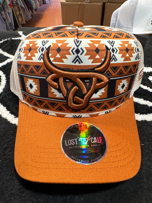 Lost Calf rustic Aztec  Cap🧢