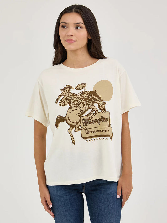 Wrangler Women’s Rodeo Sign Tee