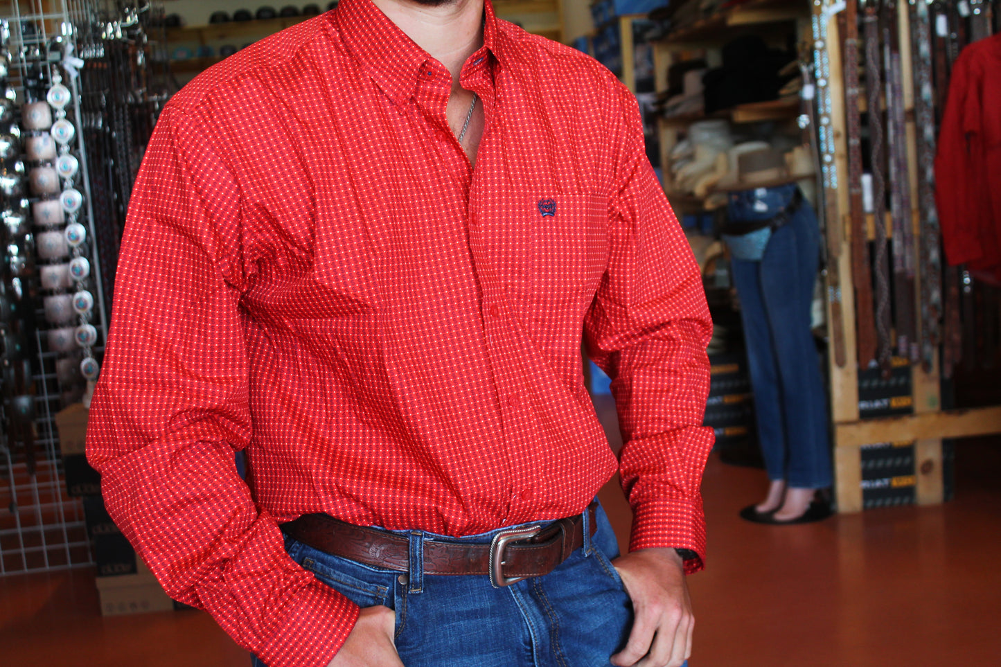 Cinch Money Red LS