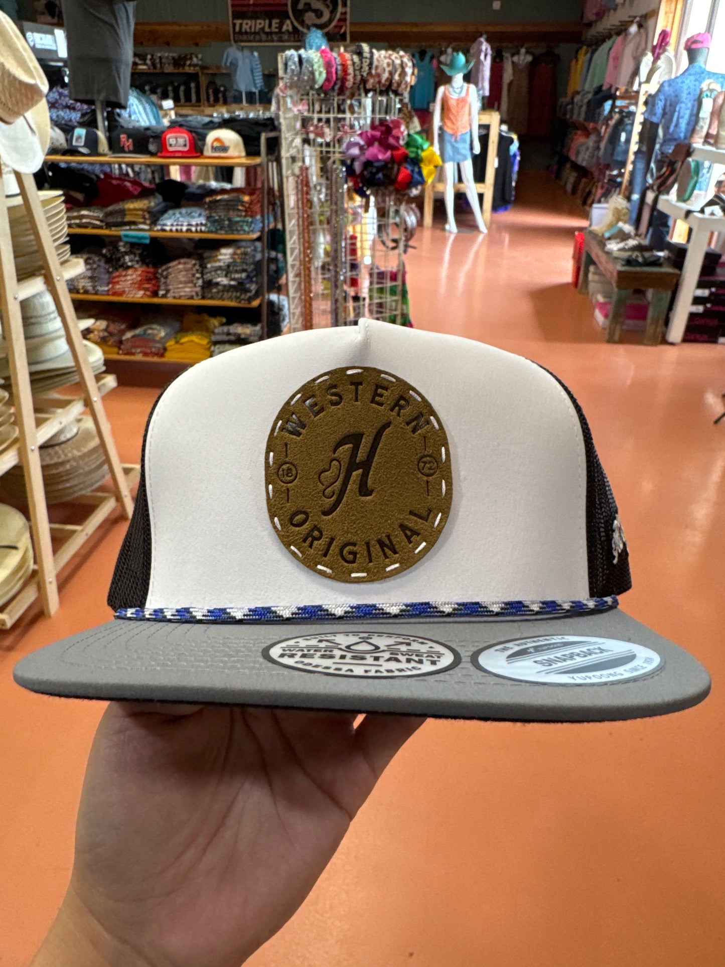 Hooey White Spur Cap🧢