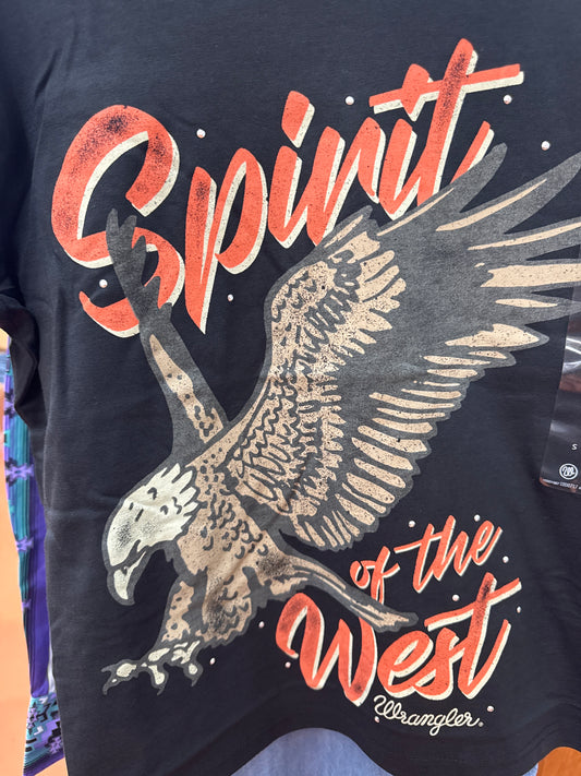 Wrangler west women Retro Clara Blk tee