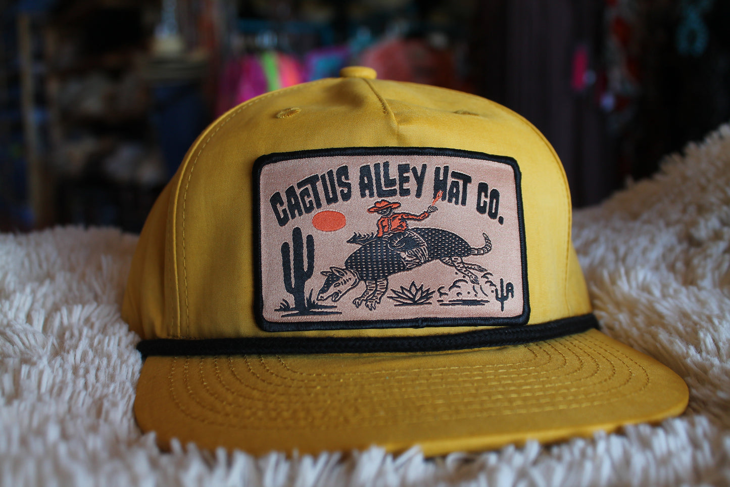 "Buckin' Dillo" Cap 🧢