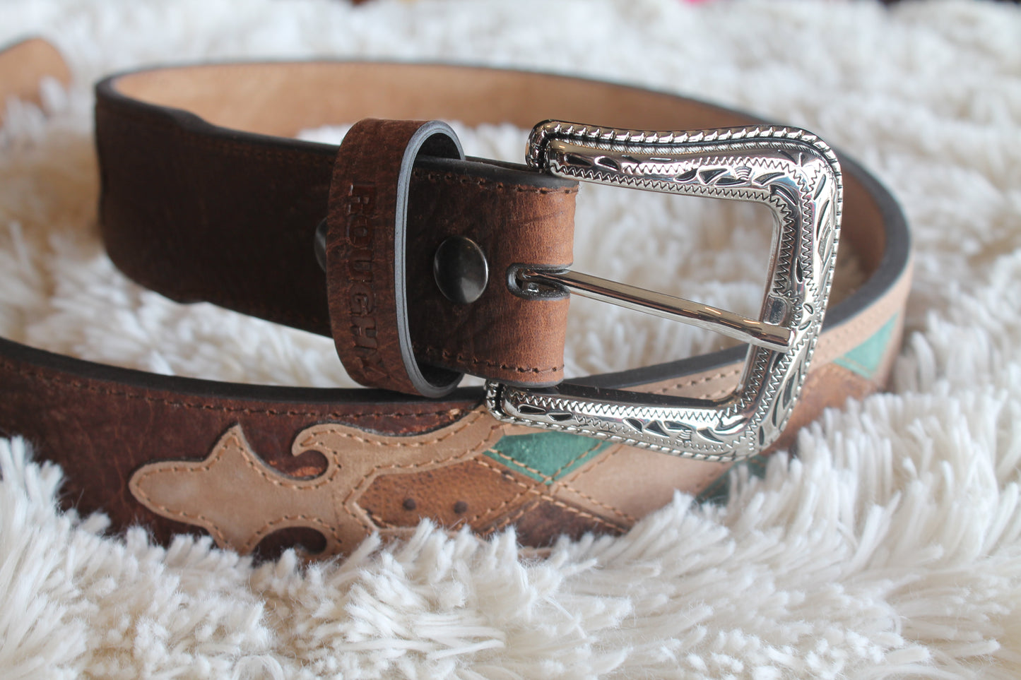 Hooey "Ouray" Leather Belt