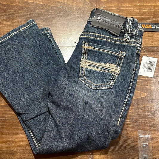 Rock & Roll Boy's Straight Raised Jeans