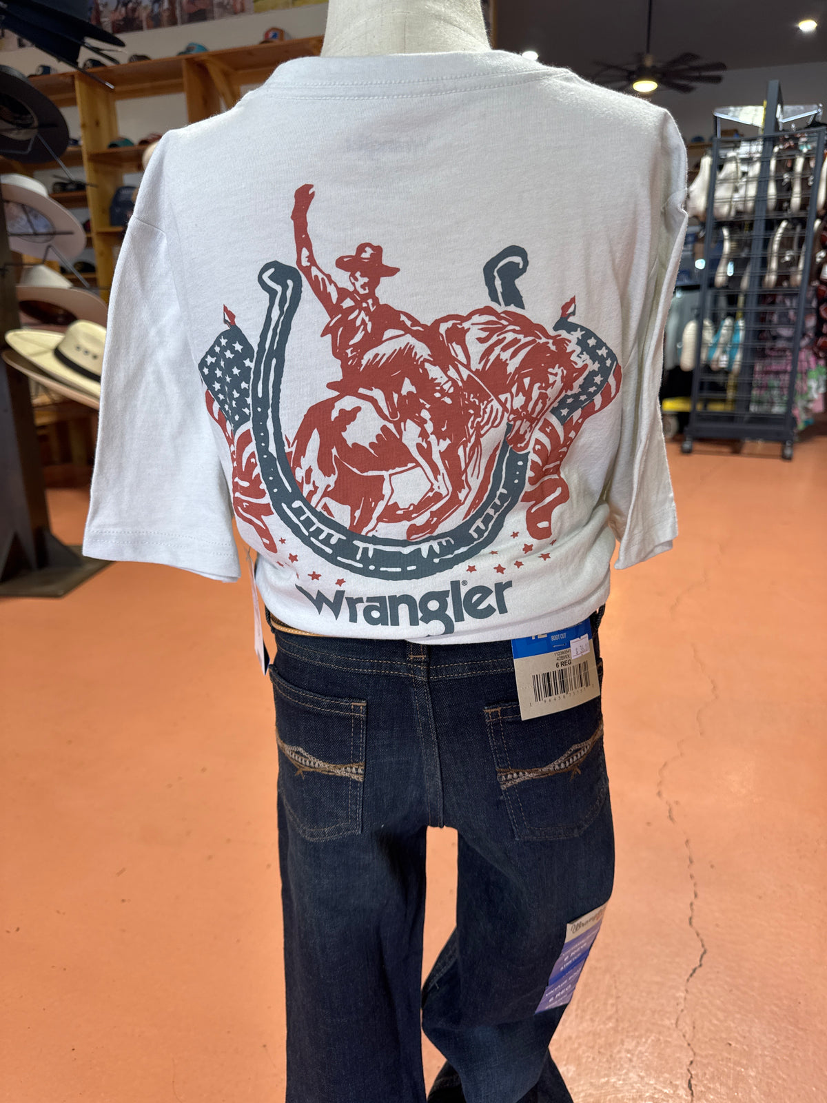 Wrangler Boys Horseshoe Tee⚡️